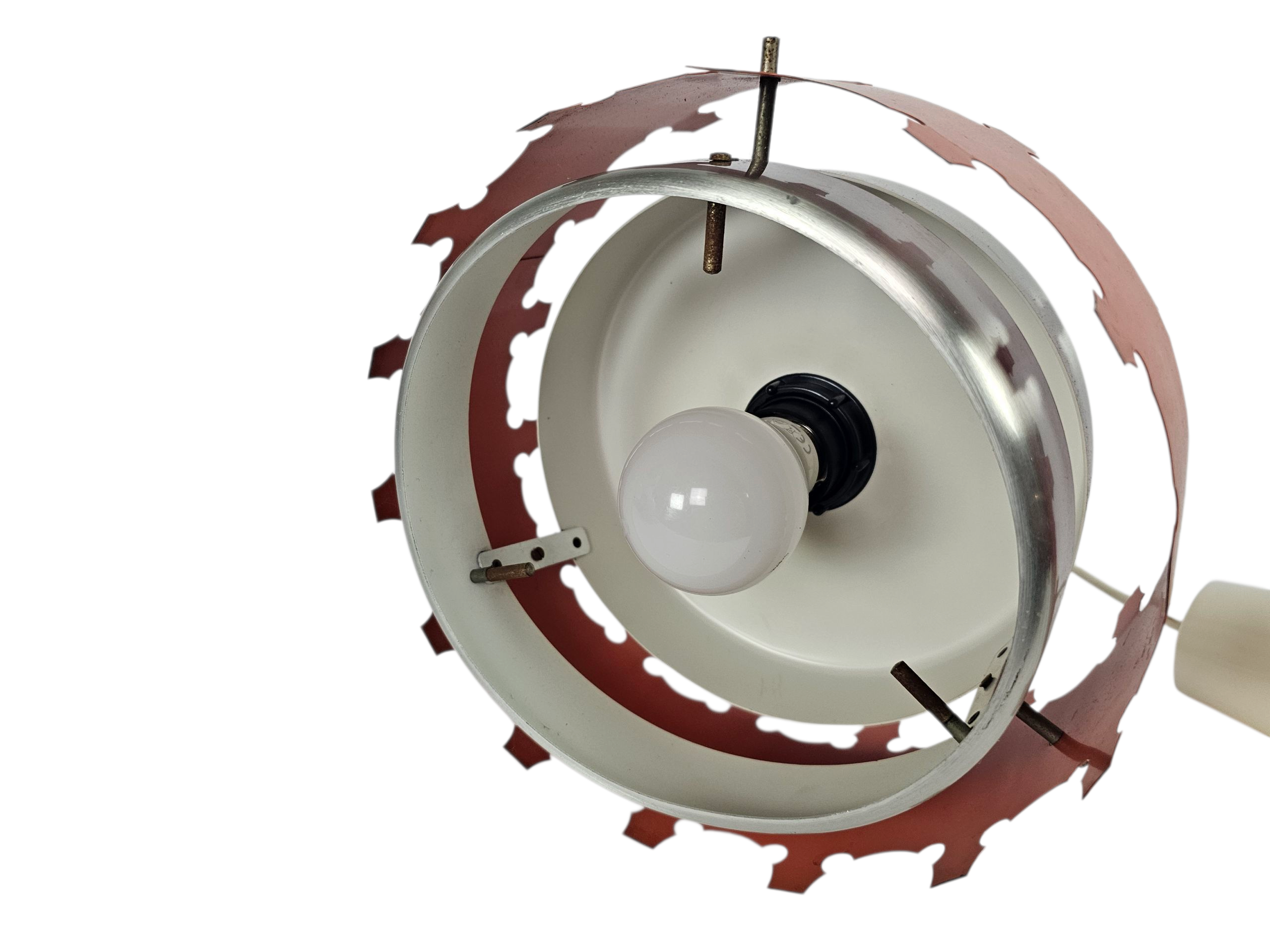 VEB Metalldrücker Halle - hanglamp - Oost-Duitsland - voormalige DDR - Space-Age - midcentury - 60's