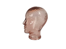 Piero Fornasetti stijl - Mannequin - glazen hoofd - geperst glas - mid century modern