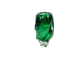 Josef Hospodska - Tsjechië - glasdesign - twisted vase  - Chribska glassworks - 60's