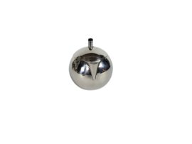 Tracanzan Alfa - 'Pallina' - Inox 18/10 - thee/koffiekannetje - Made in Italy - chroom - 60's