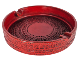 Bitossi - 'Rimini Red' - XL schaal/asbak  - model W 44/27 - Italie - 70s