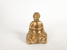 Buddha - wierrookhouder - verguld - Japan - 3e kwart 20e eeuw