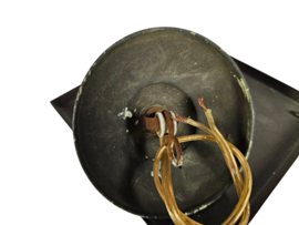 Amsterdamse school - lantaarnlamp - hanglamp - koper - glas - 1e kwart 20e eeuw