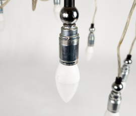 Dutch design - Kroonluchter - Pola design Amstelveen  - 10 armige lamp- 80's