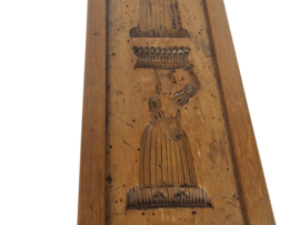 Volkskunst - Speculaasplank - Koekplank -  Antiek - 19e eeuw