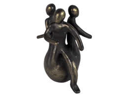 Brons - beeldje - 'Uit de ring stappen' - Maarten Benschop - 2000