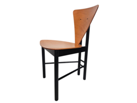 Italian design - driehoekig design - gebogen multiplex - Italie - 80's