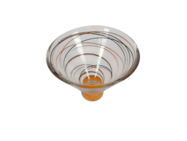 Nybro - Zweden - Handmade - slingervaas - glas - kristal - 1990's