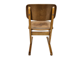 Casala - kinderstoeltje - schoolstoeltje -  beuken - plywood -  vintage - 60's