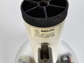 Philips -  GLS - wandspot - muurlamp  - Made in Holland - aluminium - 70's