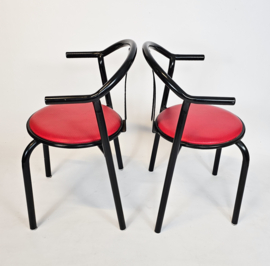Ikea - Maxmo  - (2) Eetkamerstoelen - Post Modern - Italie - 80's