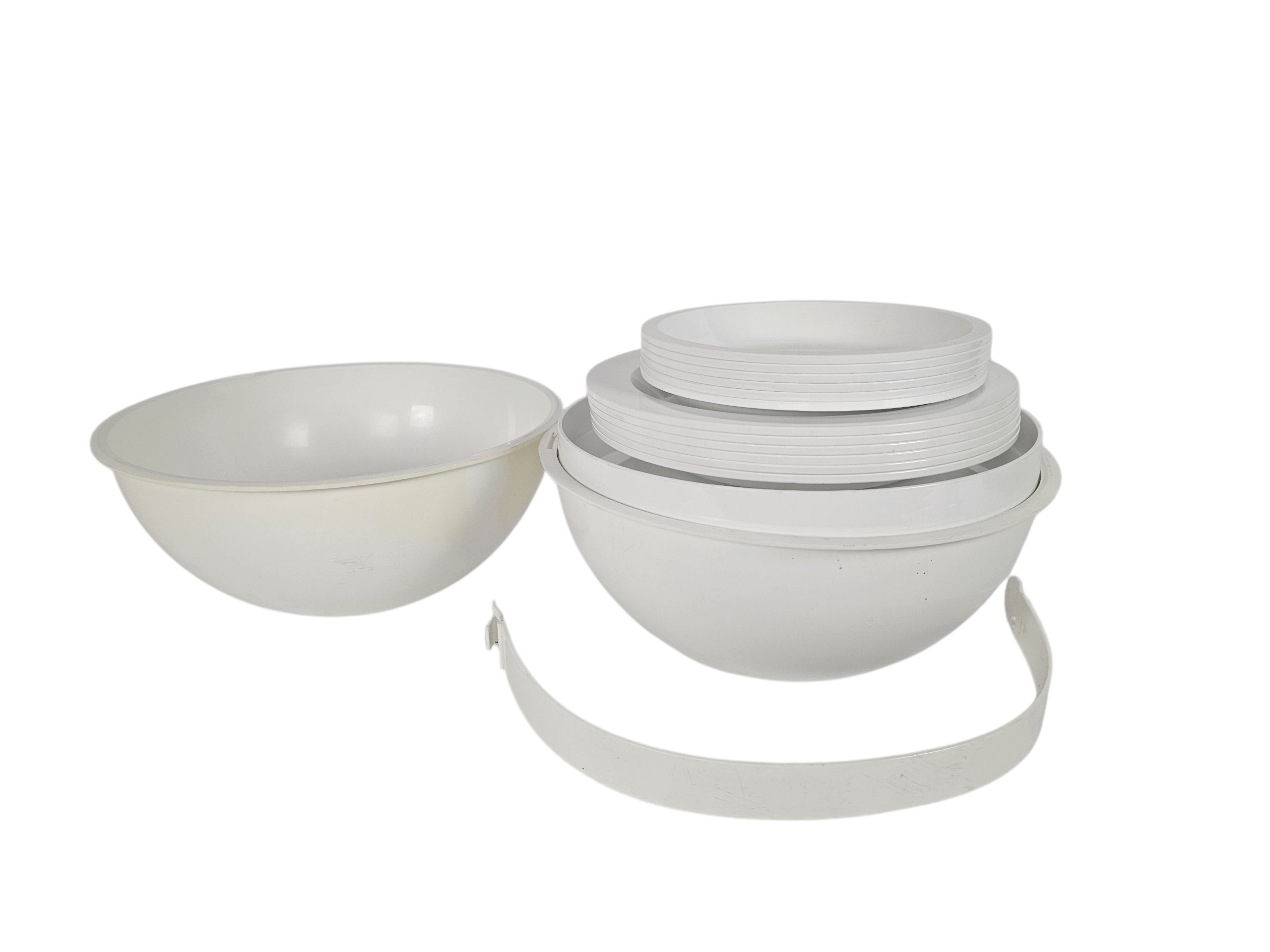 Guzzini - Made in Italy - Carlo Viglino  - plastic design -  Ball Picknick  set   - 1970s