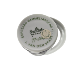 Rosenthal Germany - Jan van der Vaart - Espresso Sammeltasse - Nr. 11 - 1985
