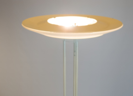 Brendel Leuchten Berlin - Ufo lamp - vloerlamp - halogeen - 2 standen - metaal - marmer - 80's