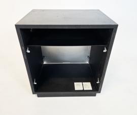 Bang & Olufsen - Beosystem 2 Cabinet - geborsteld aluminium - 3e kwart 20e eeuw