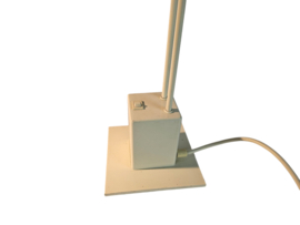 Hala Zeist - bureaulamp - telescoop lamp - wit - verstelbaar - 80's