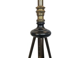 Art Nouveau - messing - koper - metaal - vloerlamp - 1e kwart 20e eeuw