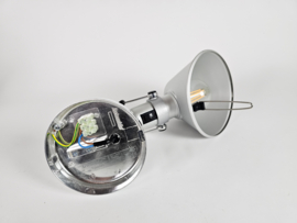 Artemide - Tolomeo  Faretto -  Michelle de Lucchi  & Giancarlo Fassina -  model Micro - tafellamp - zilver  - 90's