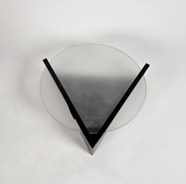 Lacri design - Space Age - wandlamp - glas  - metaal - post modern - 80's