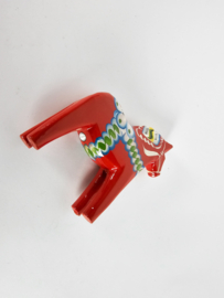 Dala Horse - Dalahastar  - design Nils Olsson - Grannas A. Olsson - Zweden - 3e helft 20e eeuw