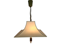 Herda Amsterdam - Trekpendel Hanglamp - Messing - Hollywood Regency Stijl - 70'S