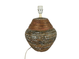 Herda Holland - tafellamp - terra cotta - aardewerk - 70s