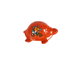 Sica Sicart ceramica - schildpad - vintage spaarpot - Italie - 70s