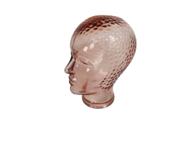Piero Fornasetti stijl - Mannequin - glazen hoofd - geperst glas - mid century modern