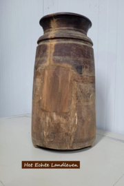 Landelijke Industriële Houten Vaas
