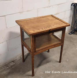 Art Deco Vitrinekastje / Theekastje – Origineel Vintage