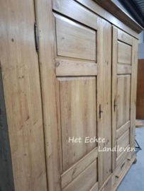 Grote Antieke Vintage demontabele kast / lade