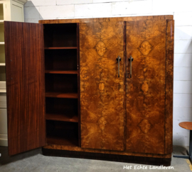 Prachtige Art Deco kast /  / mk 4574