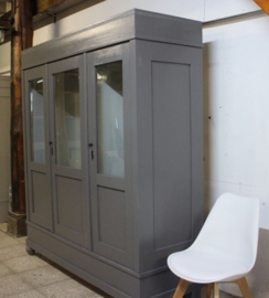 Industriele Vitrine Schoolkast op maat laten maken  1359