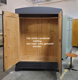 Oude Industriële  kast / Demontabel/ r4576