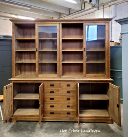 Vitrine Buffetkast met Schuifdeuren – 6 Lades / a4638