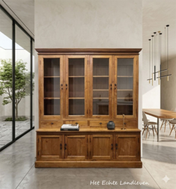 Groot formaat vitrinekast