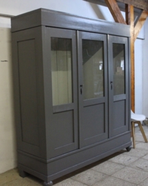 Industriele Vitrine Schoolkast op maat laten maken  1359
