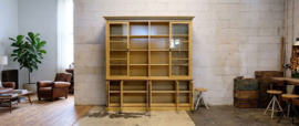 Prachtige Buffetkast / Vitrinekast mid-century