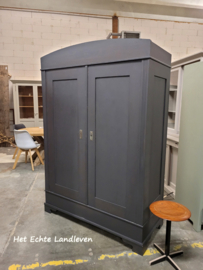 Oude Industriële  kast / Demontabel/ r4576
