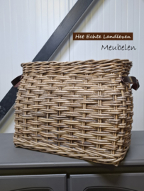 Rieten plantenmand / bak