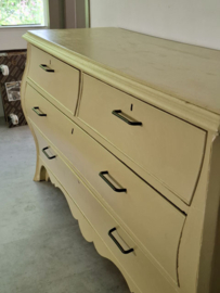 Prachtig oud elegant groot dressoir / a 4529