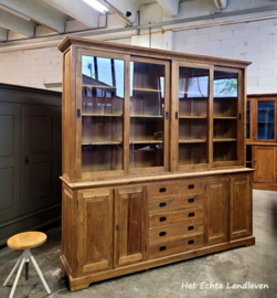 Vitrine Buffetkast met Schuifdeuren – 6 Lades / a4638