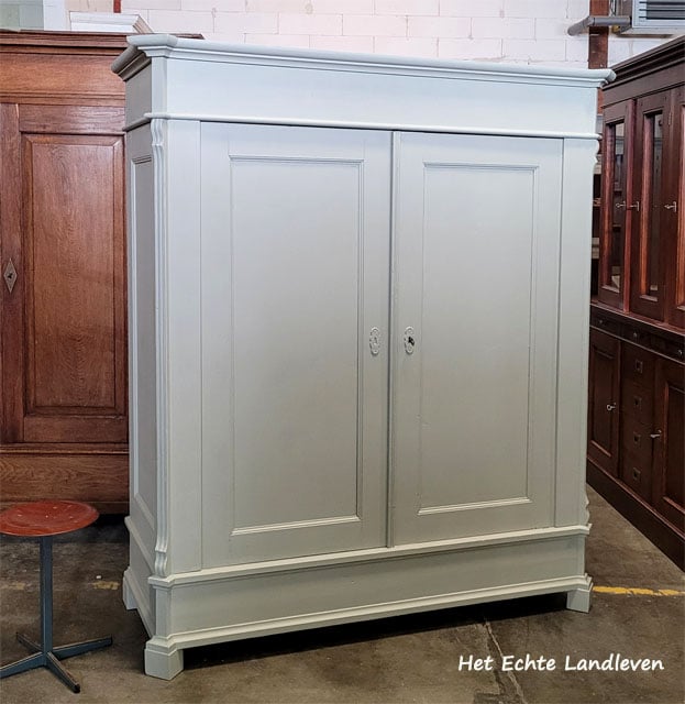 Landelijke brocante oude kast / demontabel / r4623