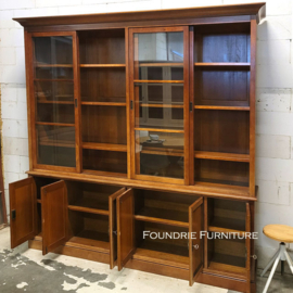 Unieke Vitrinekast / Mid Century  / Hout
