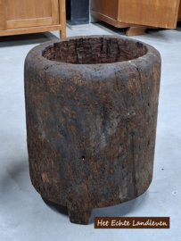 Natuurlijke Plantenbak boomstam