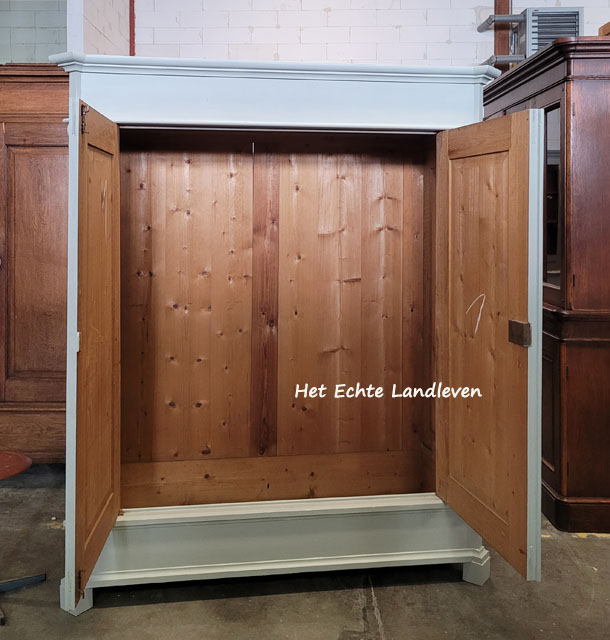 Landelijke brocante oude kast / demontabel / r4623