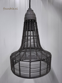 Sfeervolle zwarte hanglamp