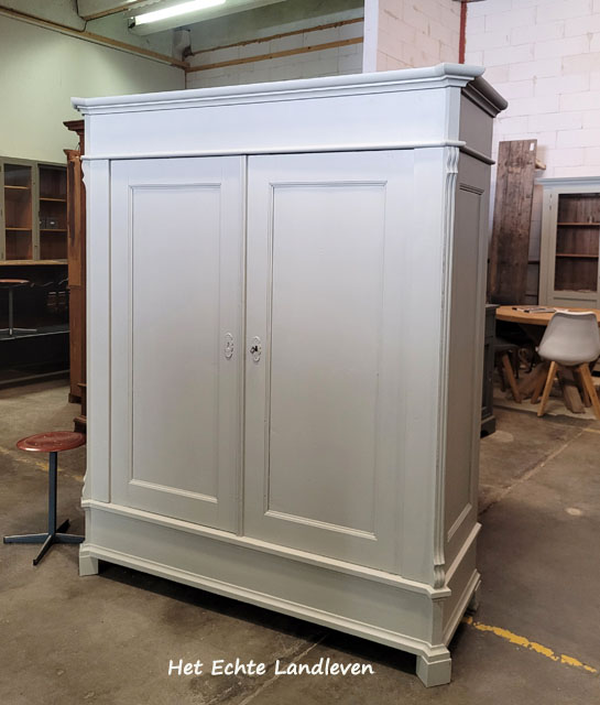 Landelijke brocante oude kast / demontabel / r4623