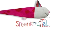 Lapjespoes speenknuffel 'Pip"