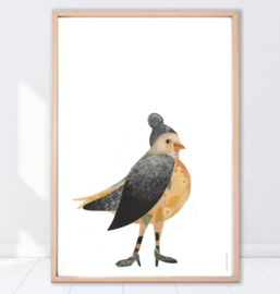 Artprint A3 'Happy Bird'